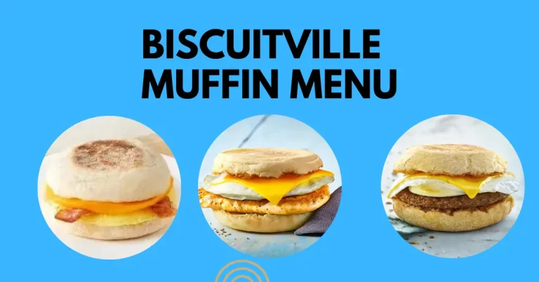 Biscuitville muffin menu