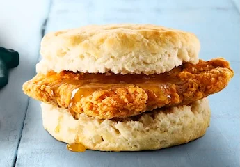 SPICY HONEY CHICKEN BISCUIT